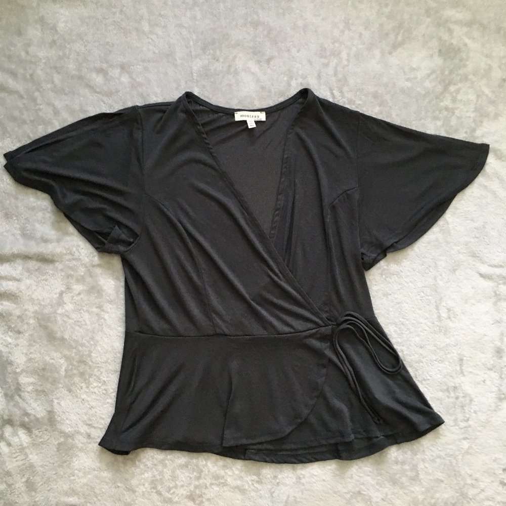 Faux Wrap Top